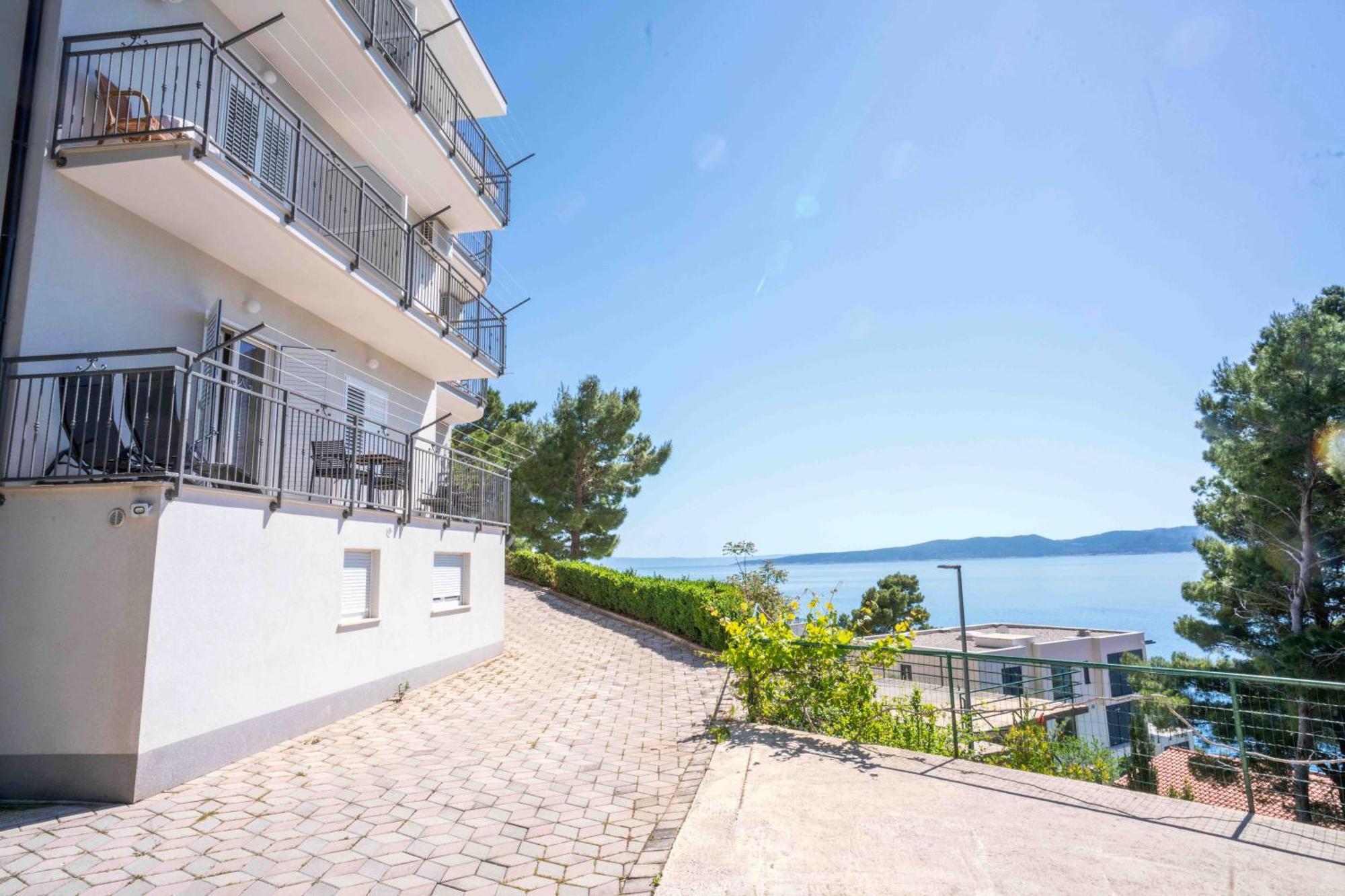 Sea View Apartment Gin 브렐라 객실 사진